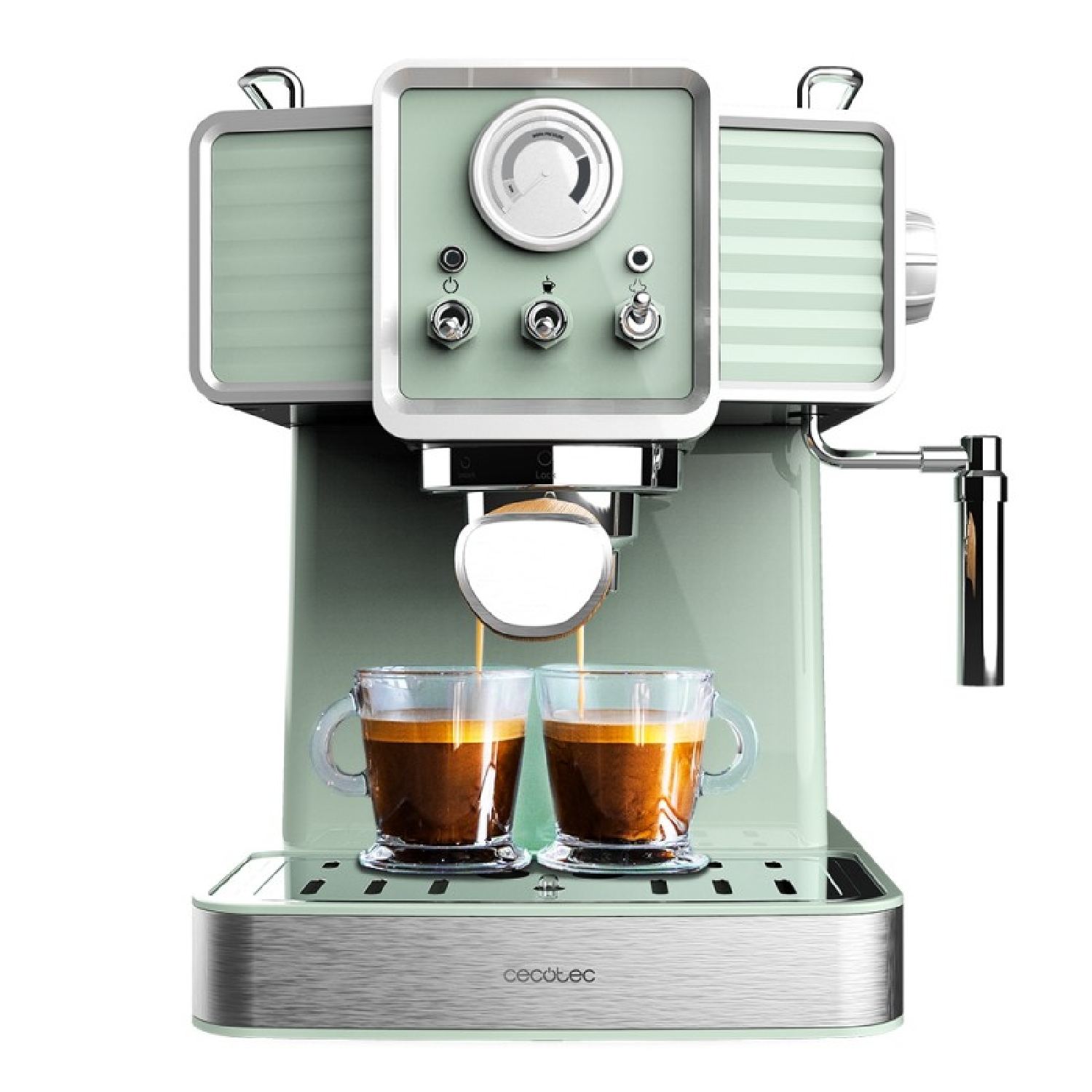 01576_1.jpg Macchina del caffè espresso Power Espresso 20 Tradizionale Light Green - immagine 1