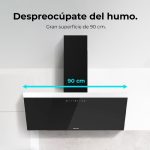 Cappe decorative Bolero Flux DT 606500 Glass Black A - immagine 2