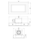 Cappe integrate Bolero Flux TIR 908000 Glass White A++ - immagine 5