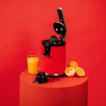 Spremiagrumi elettrici a braccio Spremiagrumi manuale Xqueeze RetroJuice 600 Red - immagine 3