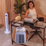 Ventilatori a colonna EnergySilence 1090 Skyline Retro Smart Blue - immagine 4