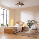 Ventilatori da soffitto con luce EnergySilence Aero 365 Gold&Wood - immagine 4
