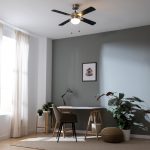 Ventilatori da soffitto con luce EnergySilence Aero 450 IronBlack - immagine 3