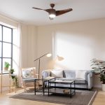 Ventilatori da soffitto con luce EnergySilence Aero 5290 BlackWood - immagine 4