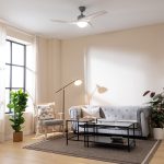 Ventilatori da soffitto con luce EnergySilence Aero 560 IronWhite - immagine 4