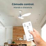 Ventilatori da soffitto con luce EnergySilence Aero 5200 White - immagine 5