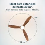 Ventilatori da soffitto con luce EnergySilence Aero 5295 GoldBlack - immagine 3