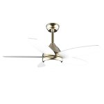 Ventilatori da soffitto con luce EnergySilence Aero 4200 GoldWhiteWood