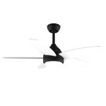Ventilatori da soffitto con luce EnergySilence Aero 4200 Black&LightWood