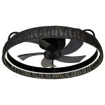 Ventilatori da soffitto con luce EnergySilence LampAero 600 Black Design