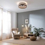 Ventilatori da soffitto con luce EnergySilence LampAero 600 Black Design - immagine 2