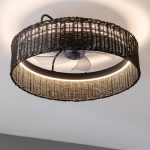 Ventilatori da soffitto con luce EnergySilence LampAero 600 Black Design - immagine 4