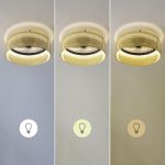 Ventilatori da soffitto con luce EnergySilence LampAero 600 Beige Design - immagine 2