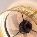 Ventilatori da soffitto con luce EnergySilence LampAero 600 Beige Design - immagine 4