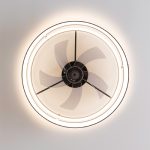 Ventilatori da soffitto con luce EnergySilence LampAero 650 Black Design - immagine 3