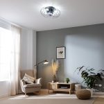 Ventilatori da soffitto con luce EnergySilence LampAero 650 Iron Design - immagine 2