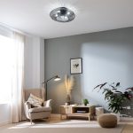 Ventilatori da soffitto con luce EnergySilence LampAero 600 Natural DarkWood - immagine 3