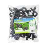 Isolatore supplementare per palo tondo in acciaio Ø8 mm, 25 pz. - immagine 6