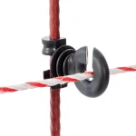 Isolatore supplementare per palo tondo in acciaio Ø8 mm, 25 pz. - immagine 8