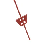 Palo in acciaio per recinto elettrico, Ø8 mm × 107 cm, 30 pz - immagine 2