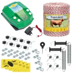Kit completo recinto elettrico, 1000 m, 4,5 Joule, 230 V, per animali domestici :: 1000 m