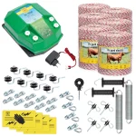 Kit completo recinto elettrico, 6000 m, 7,2 Joule, 230 V, per animali domestici :: 6000 m
