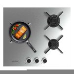 Piani di cottura a gas Bolero Squad G 3400S Inox