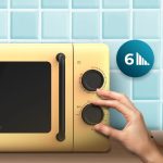 Microonde retrò Proclean 3110 Yellow - immagine 4