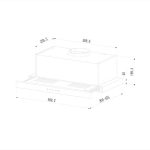 Cappe telescopiche Bolero Flux TLT 604000 Inox A+++ - immagine 4