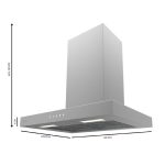 Cappe a T Bolero Flux TT 604000 Inox A++ - immagine 3