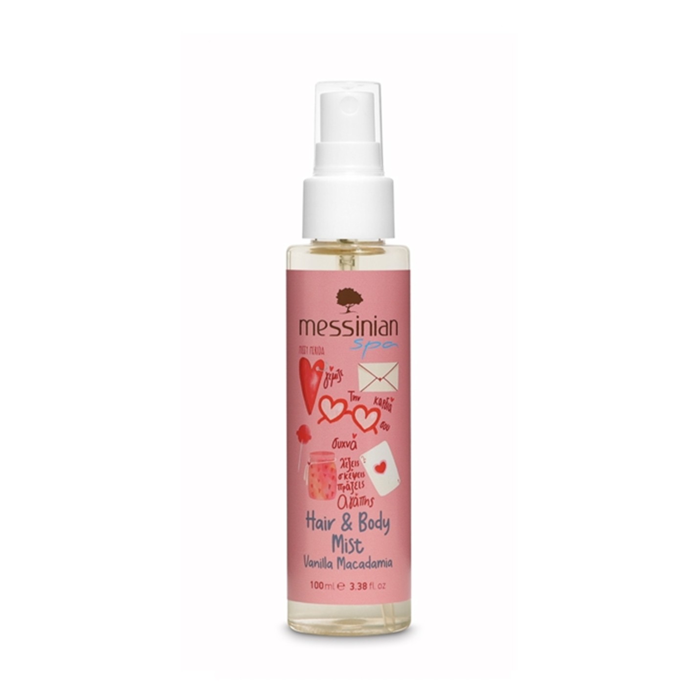 MES-210959 Spray Corpo E Capelli Vaniglia Macadamia Messinian Spa - immagine 1
