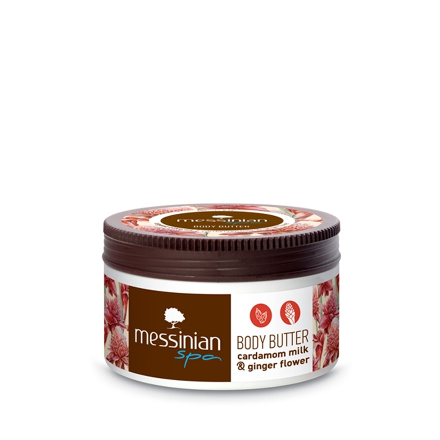 MES-210997 Burro Corpo Latte Di Cardamomo E Fiore Di Zenzero Messinian Spa - immagine 1