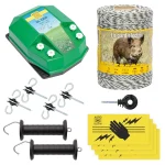 Kit di base recinto elettrico 500 m, 3,2 Joule, per animali selvatici :: 500 m