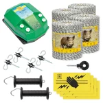 Kit di base recinto elettrico 4000 m, 7,2 Joule, per animali selvatici :: 4000 m