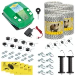 Kit completo recinto elettrico, 5000 m, 7,2 Joule, 230 V, per animali selvatici :: 5000 m