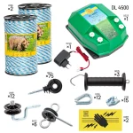 Kit recinto elettrico per apicoltori. Con DL 4500, alimentazione da 230 V