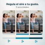 EnergySilence 690 Skyline Ventilatore a torre da 50 W e 29’’, con timer e oscillazione - immagine 3