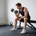 Manubrio Esagonale da 20kg in Acciaio e Gomma per Workout in Palestra, Casa e Ufficio, Nero - immagine 2