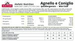 HOLISTIC NUTRITION MINI ADULT DOG - AGNELLO E CONIGLIO - IPOALLERGENICO CONFEZIONE:1,5 kg - immagine 2