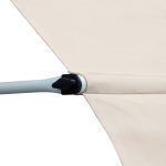 Tenda da Sole a Bracci 4x1.2m con Manovella e Struttura Telescopica, Cachi - immagine 9