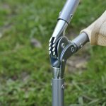 Set 2 Lettini Prendisole Pieghevoli con Schienale Reclinabile a 4 Livelli, Metallo e Tessuto a Rete, Beige - immagine 8