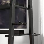 Rastrelliera per Manubri in Acciaio con 4 Aste Regolabili per Pesi e Kettlebell, 131x75x80 cm, Nero - immagine 9