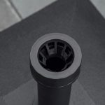 Base per Ombrellone con Ruote Riempibile fino a 20kg per Pali da Ø22-38mm, 45x45x39cm, Nero - immagine 8