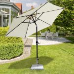 Supporto Base Per Ombrellone da Giardino in Marmo Peso 25kg 40×40×36cm - immagine 5