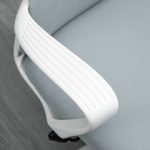 Sedia da Ufficio Ergonomica con Altezza Regolabile e Funzione di Inclinazione, 62x56x110-119.5 cm - immagine 9