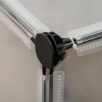 Recinto Modulare per Conigli e Animali di Piccole Dimensioni, 27 Pannelli Acciaio e Resina - immagine 8