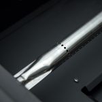 Barbecue a Gas Pieghevole con Coperchio, Termometro e 2 Bruciatori in Acciaio, 55x46.5x41 cm, Nero - immagine 8