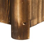 Fioriera Vaso per Piante Box Rettangolare in Legno di Abete 70 x 35 x 30cm - immagine 8