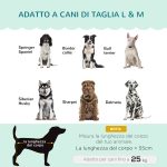 Divano per Cani di Taglia Medio-Grande con Rivestimento Sfoderabile e Lavabile - immagine 4