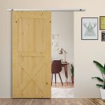Kit Porta Scorrevole in Metallo con Utensili, Rulli, Guida, Blocchi e Chiave Esagonale, 186x2.5x3.77 cm - immagine 2